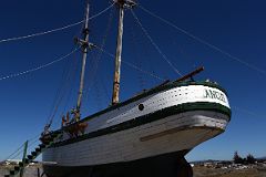 19B Replica Of Schooner Ancud That Claimed the Strait of Magellan on behalf of Chile At Museo Nao Victoria Near Punta Arenas Chile.jpg